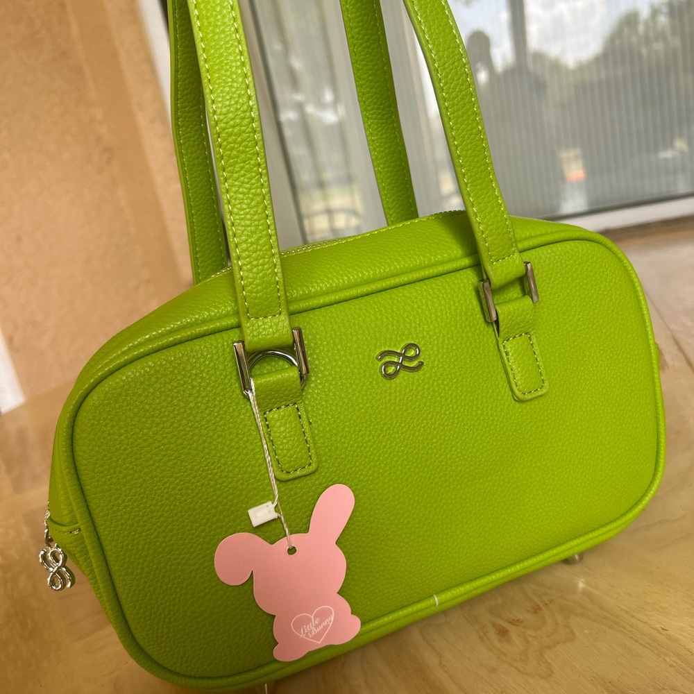 HOUSE OF LITTLE BUNNY SOFT BREAD LIME GREEN